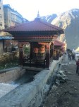 Namche prayer wheels